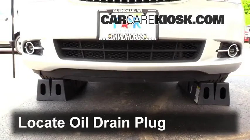 2013 Buick LaCrosse 3.6L V6 FlexFuel Oil Change Oil and Oil Filter